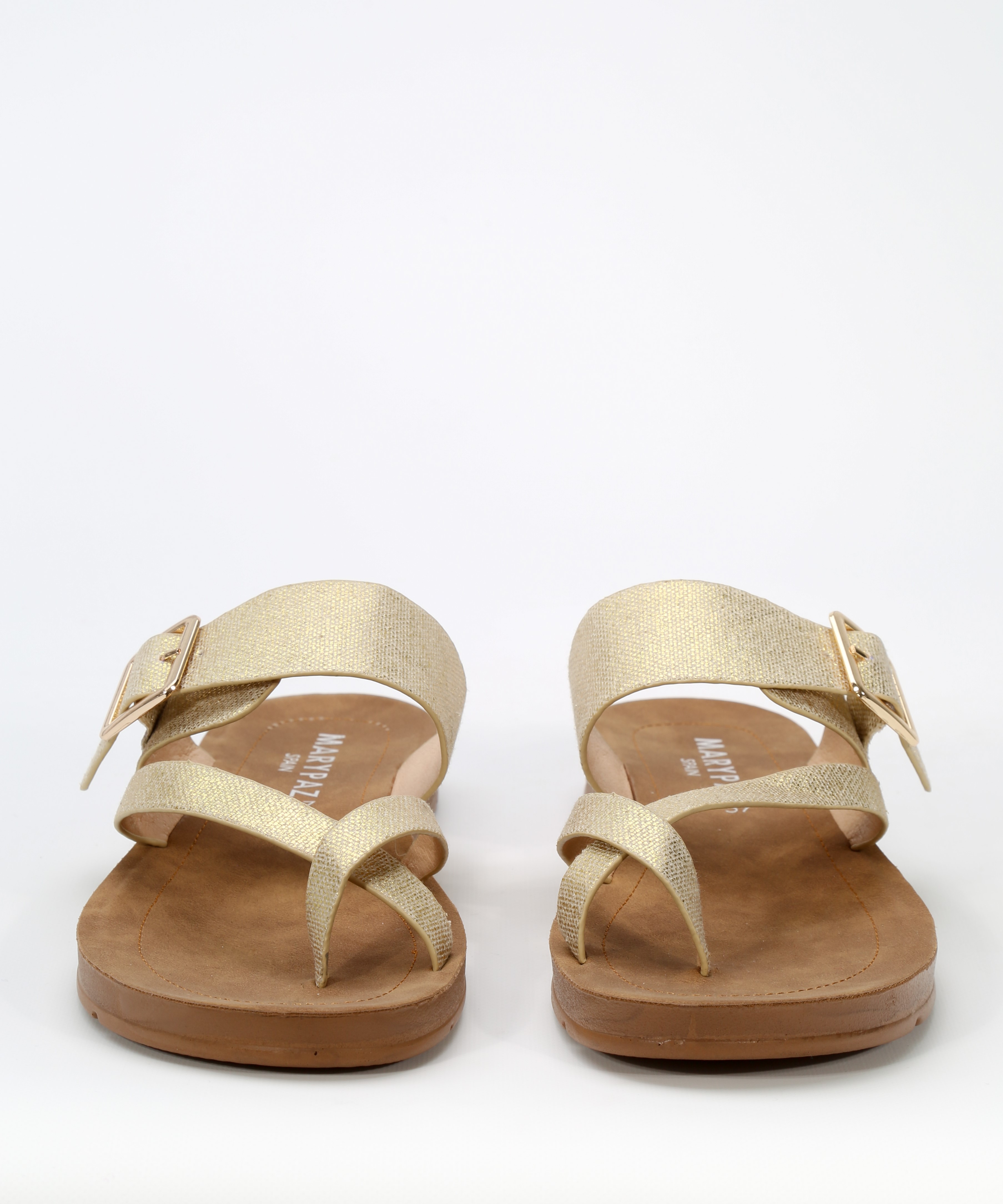 Sandalias planas hebilla image number null